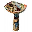 Mexican Talavera Pedestal Sink Alebrije